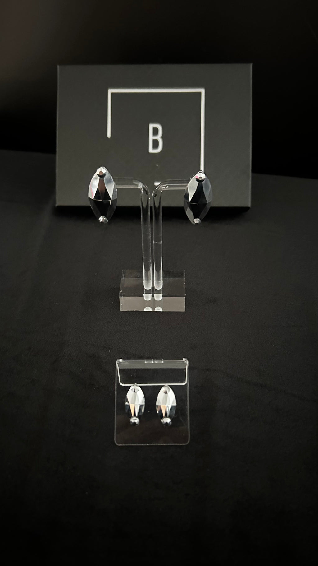 Navette Stud Earrings