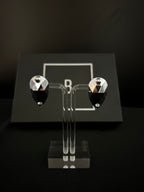 Pear Drop Stud Earrings