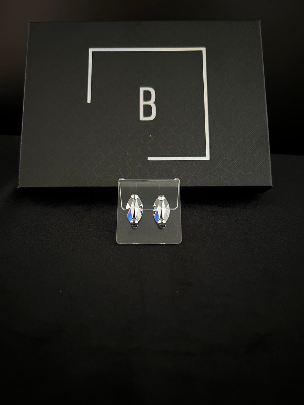 Navette Stud Earrings