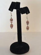 2 Drop Earrings in Pear drop