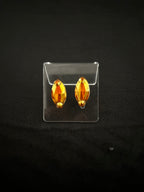 Navette Stud Earrings