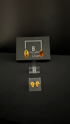 Navette Stud Earrings