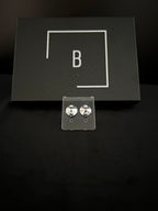 Round Stud Earrings