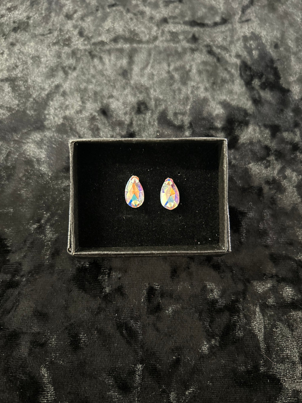 Pear Drop Stud Earrings
