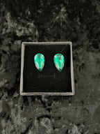 Pear Drop Stud Earrings