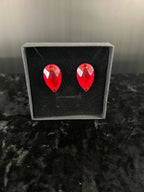 Pear Drop Stud Earrings