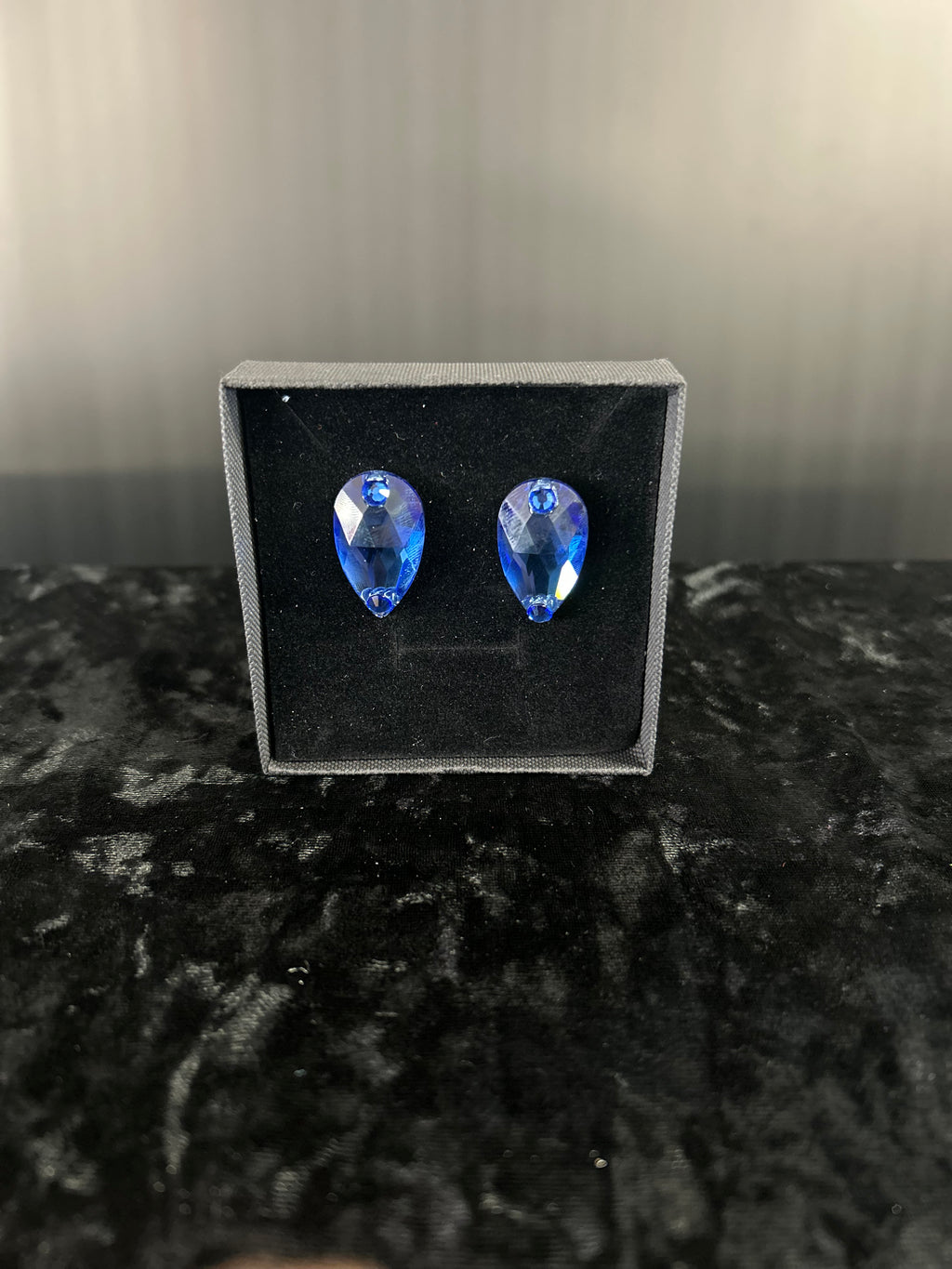 Pear Drop Stud Earrings