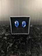 Pear Drop Stud Earrings