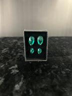 Pear Drop Stud Earrings