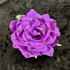 Luxury Crystal Stoned Hair Flower Clip